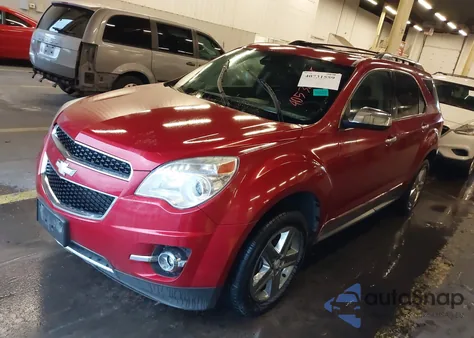 2015 Chevrolet Equinox Ltz from USA, damaged, VIN 2GNFLHE30F6358578